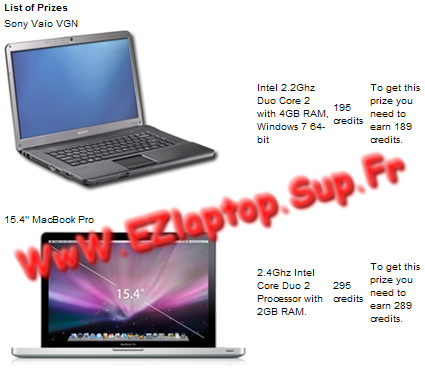 اربح جهاز كمبيوتر محمول Laptop من الشركة العملاقة EZlaptop Ezlaptop